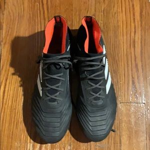 Soccer cleats. Adidas Predator, barley used